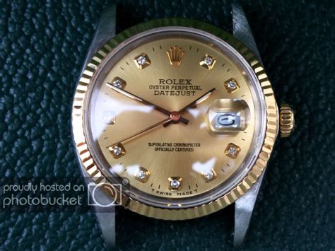 rolex datejust head only